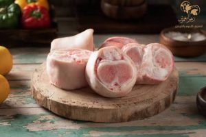 رجل عجل مشعوطة ومقطعه حلقات