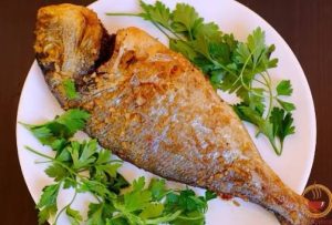 سمك دنيس متبل للقلي