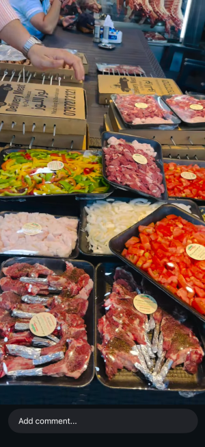 صاجية لحم مع خضار وليه